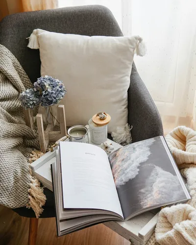 Creating a Cozy Reading Nook in Your HomeIllustration